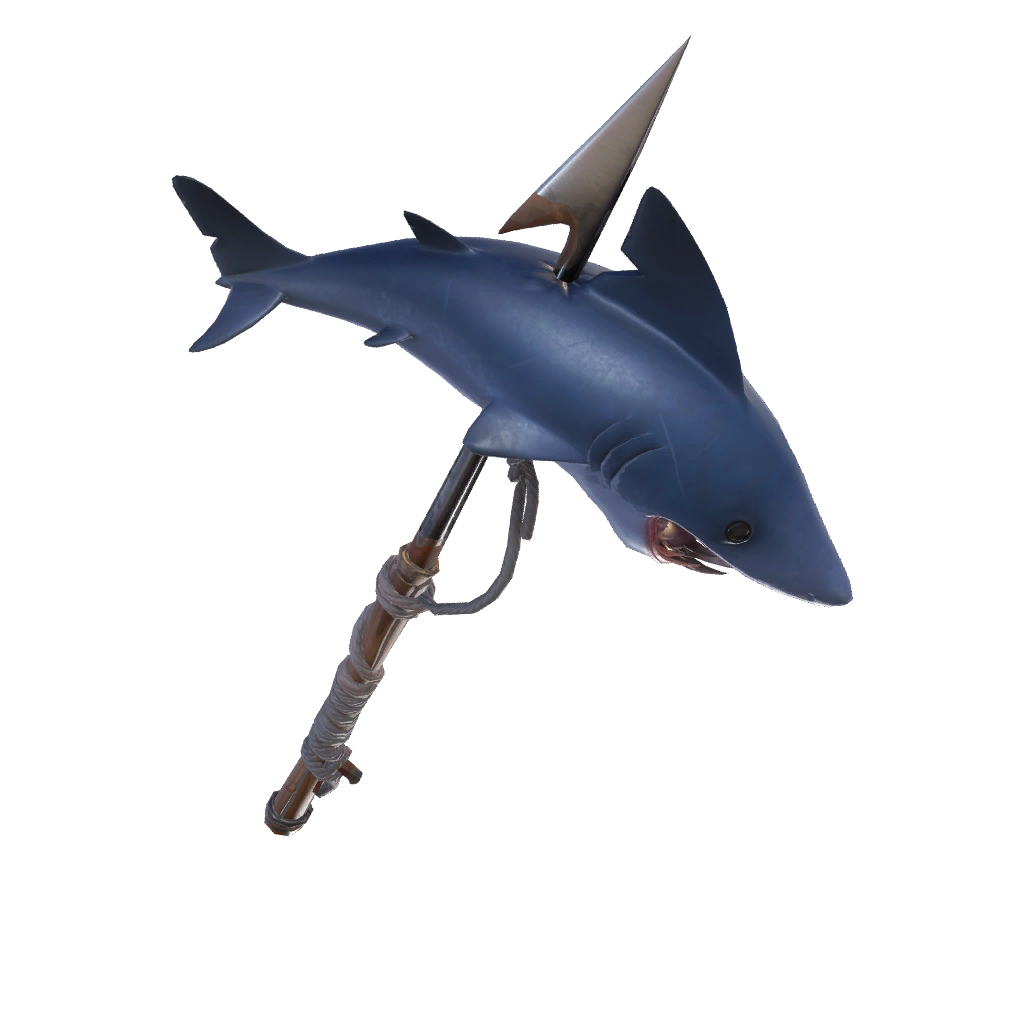 Shark Fish Royale Pickaxe Fortnite Battle PNG Image