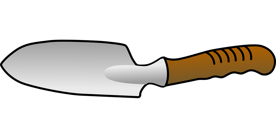 Vector Garden Trowel Free Clipart HD PNG Image