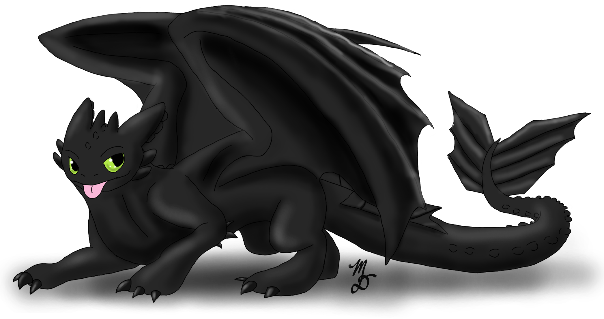 Photos Toothless Dragon HD Image Free PNG Image