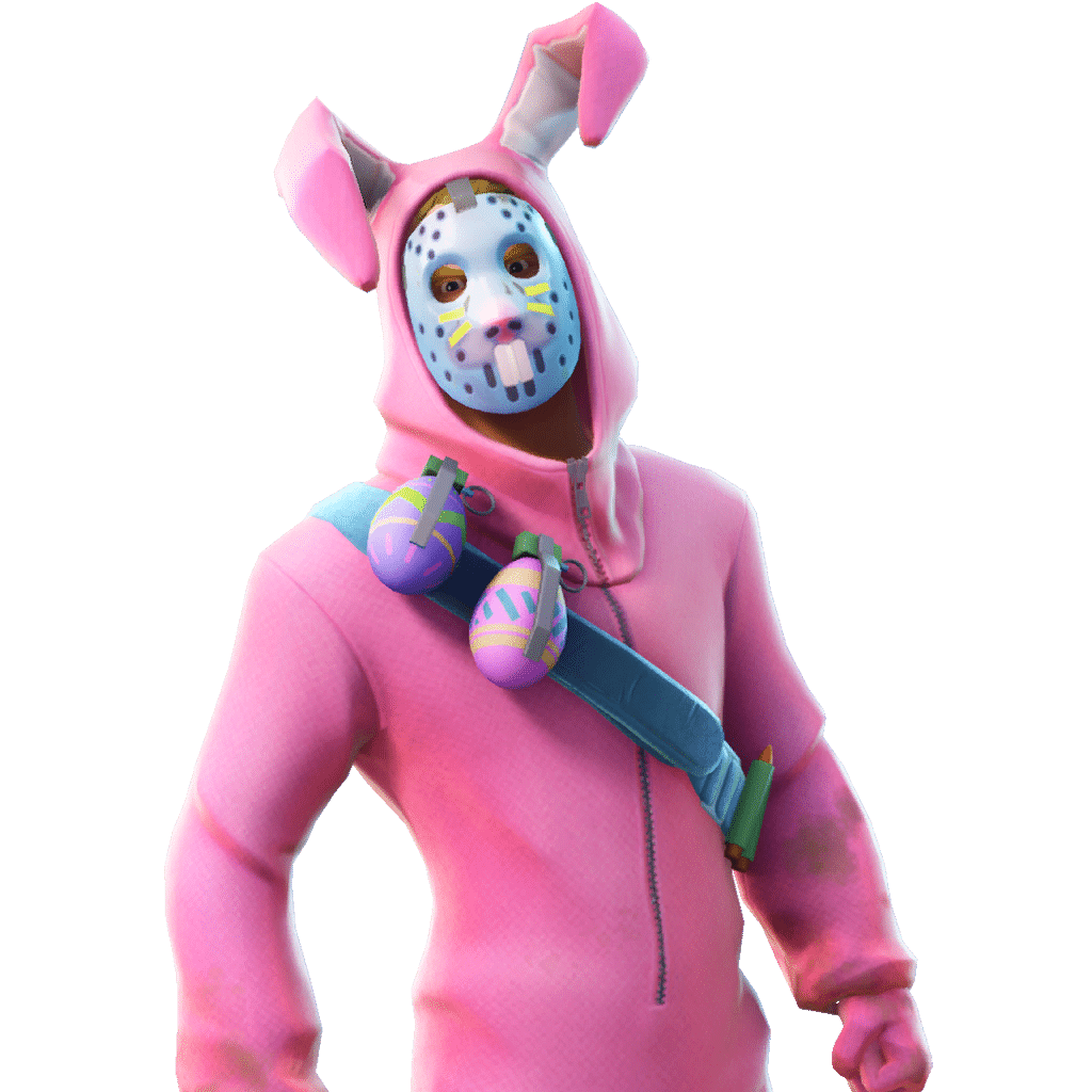 Pink Toy Royale Fortnite Rabbit Battle PNG Image