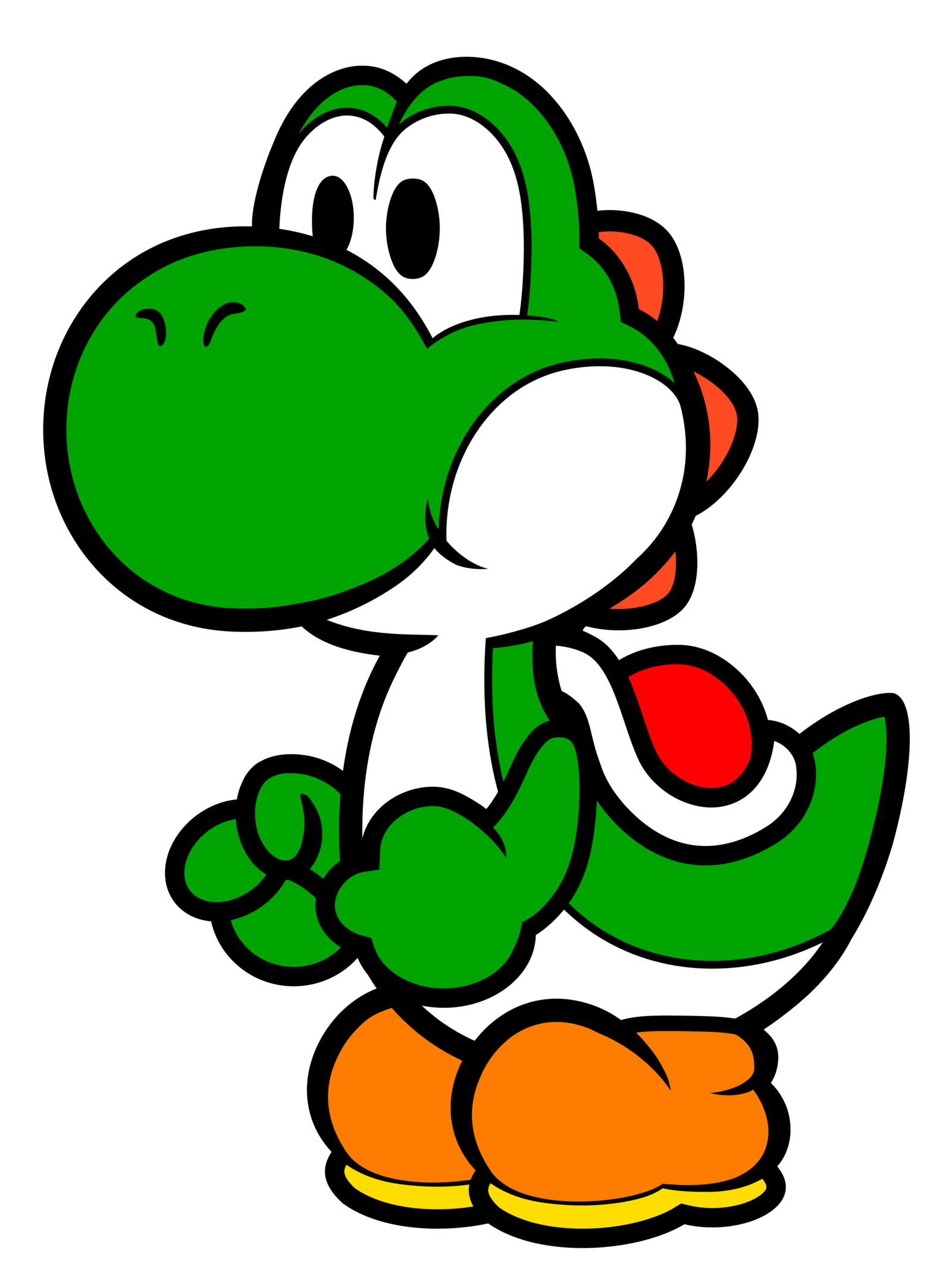 Plant Flower Yoshi Island Mario Paper World PNG Image