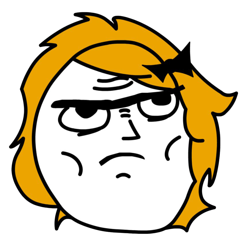 Girl Trollface PNG File HD PNG Image