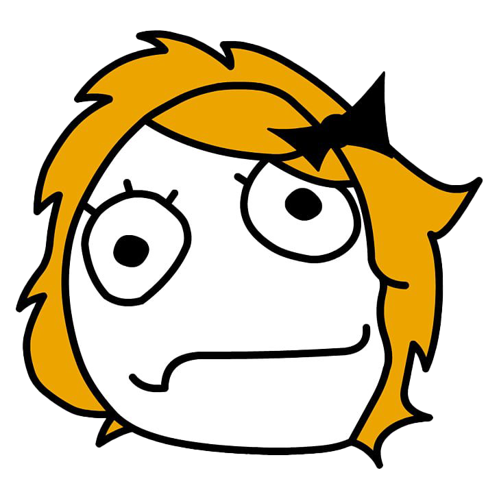 Girl Trollface PNG File HD PNG Image