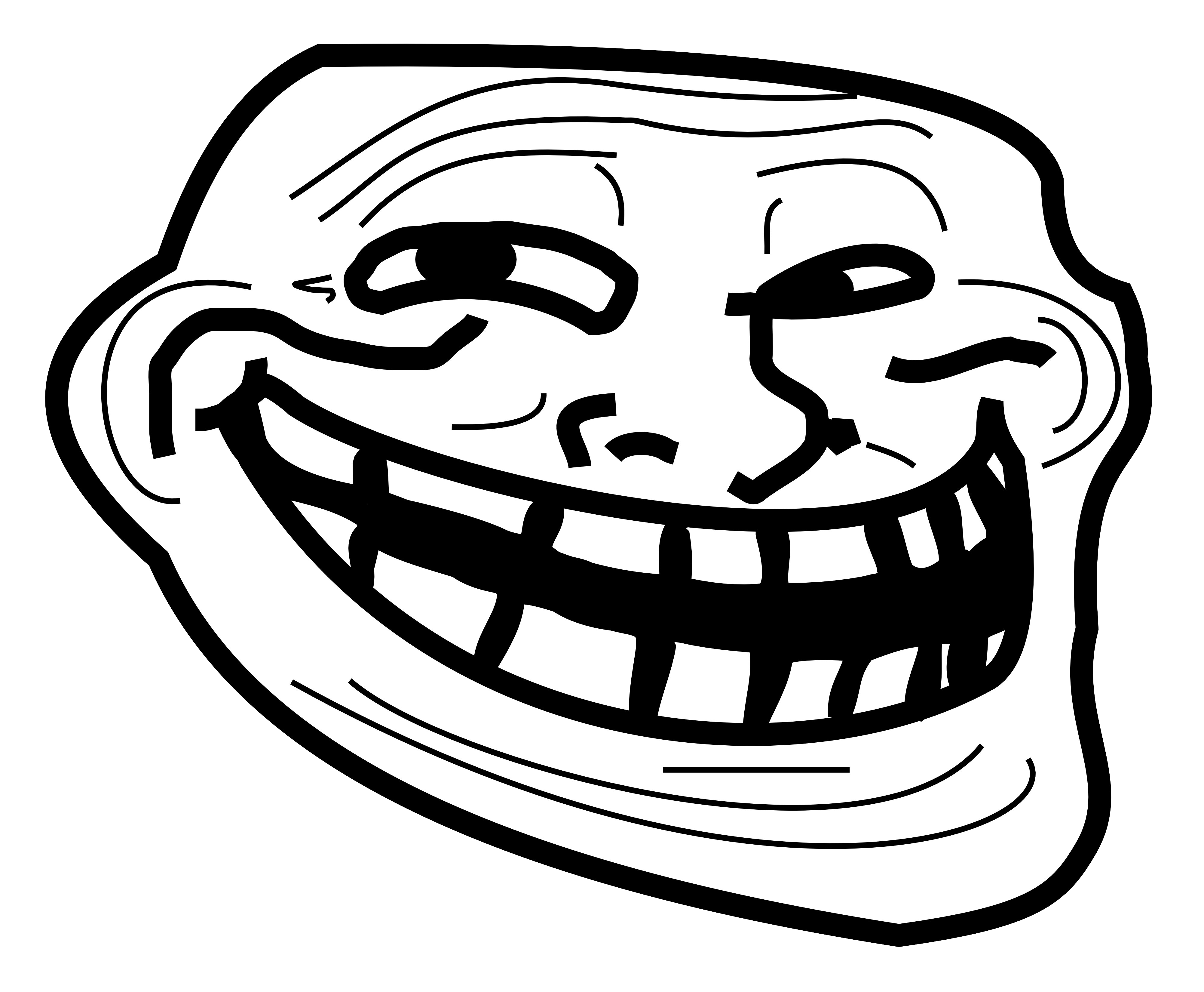 Meme Picture Trollface Download Free Image PNG Image