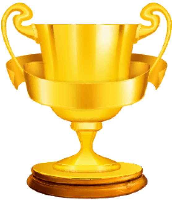 Golden Champion Cup Free Clipart HQ PNG Image