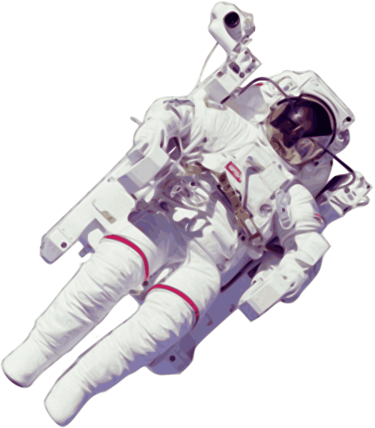 Floating Astronaut Download HD PNG Image