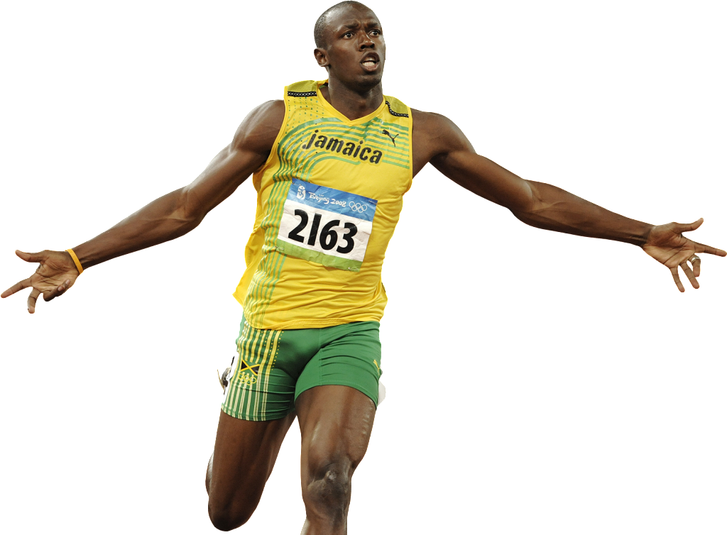 Usain Bolt Transparent Image PNG Image