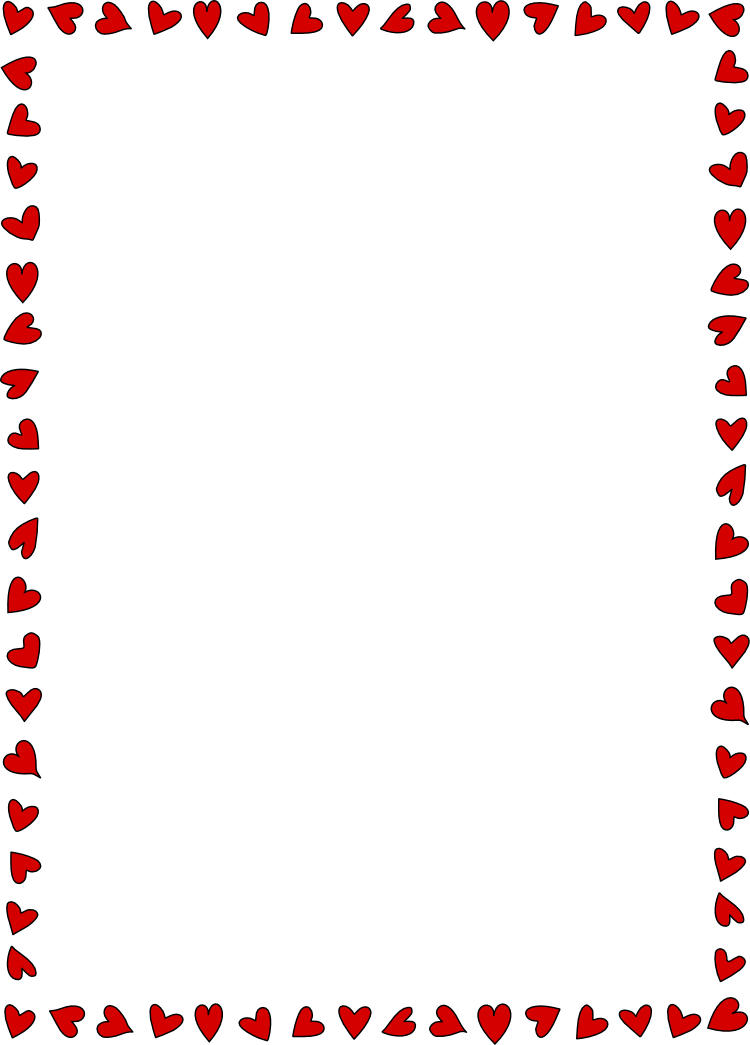 Valentines Border Day Free Clipart HQ PNG Image
