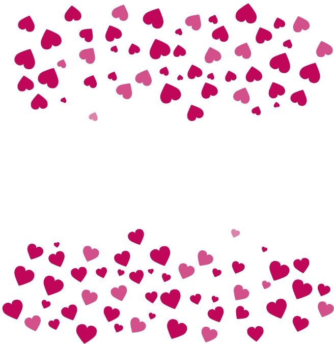 Pink Valentines Border Day Free Download PNG HQ PNG Image
