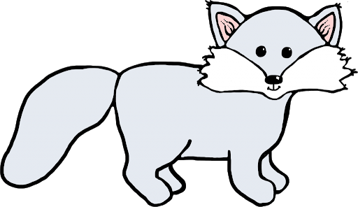 White Vector Fox Arctic Download Free Image PNG Image