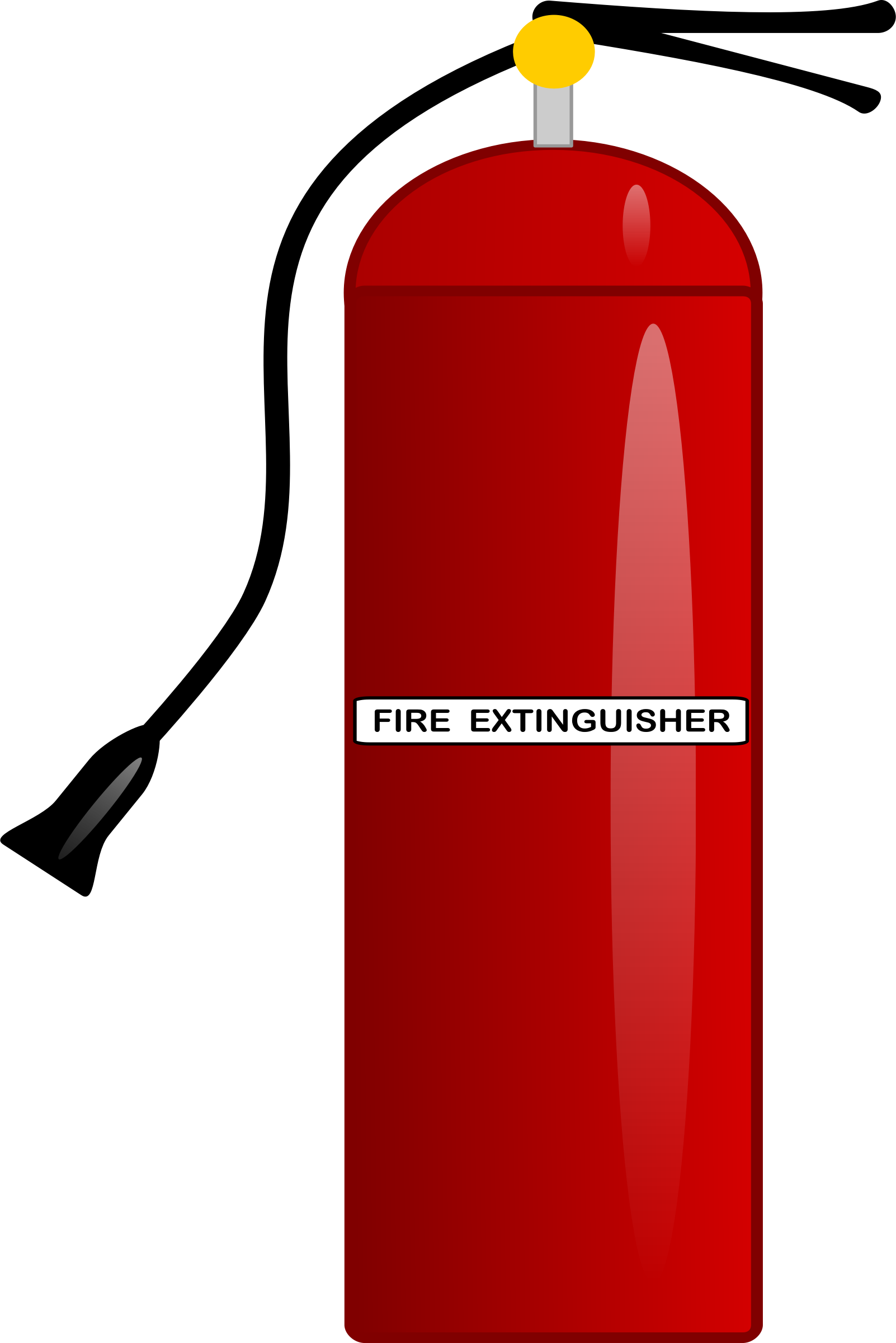Fire Extinguisher Vector Free Clipart HD PNG Image