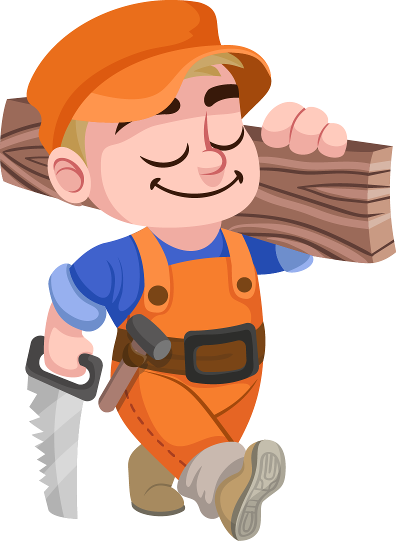 Vector Carpenter Free HD Image PNG Image