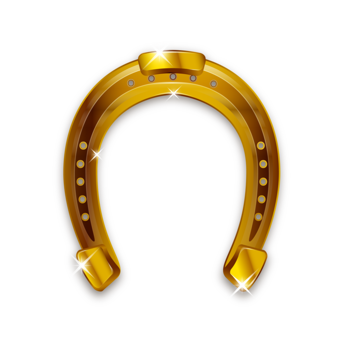 Vector Gold Horseshoe Download HQ PNG Image