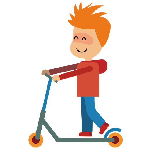 Scooter Vector Kick Free Transparent Image HD PNG Image