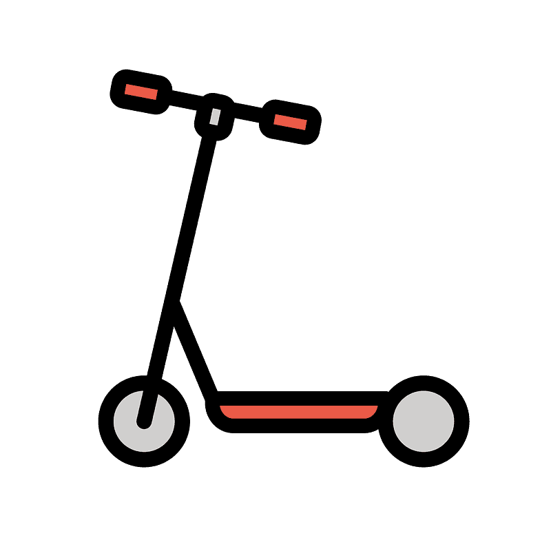 Scooter Vector Kick Free Photo PNG Image