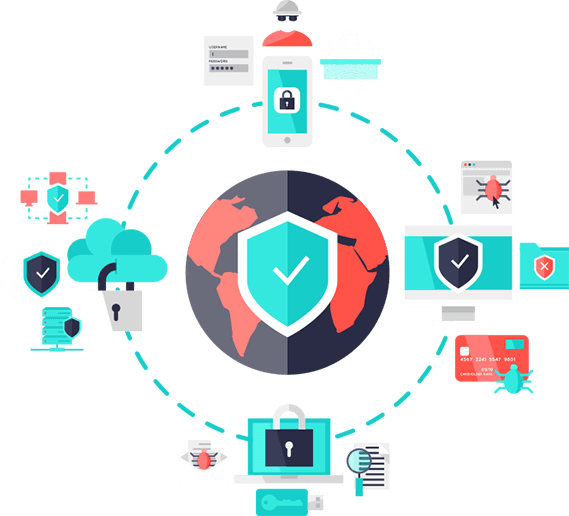 Cybersecurity Vector Free Download Image PNG Image