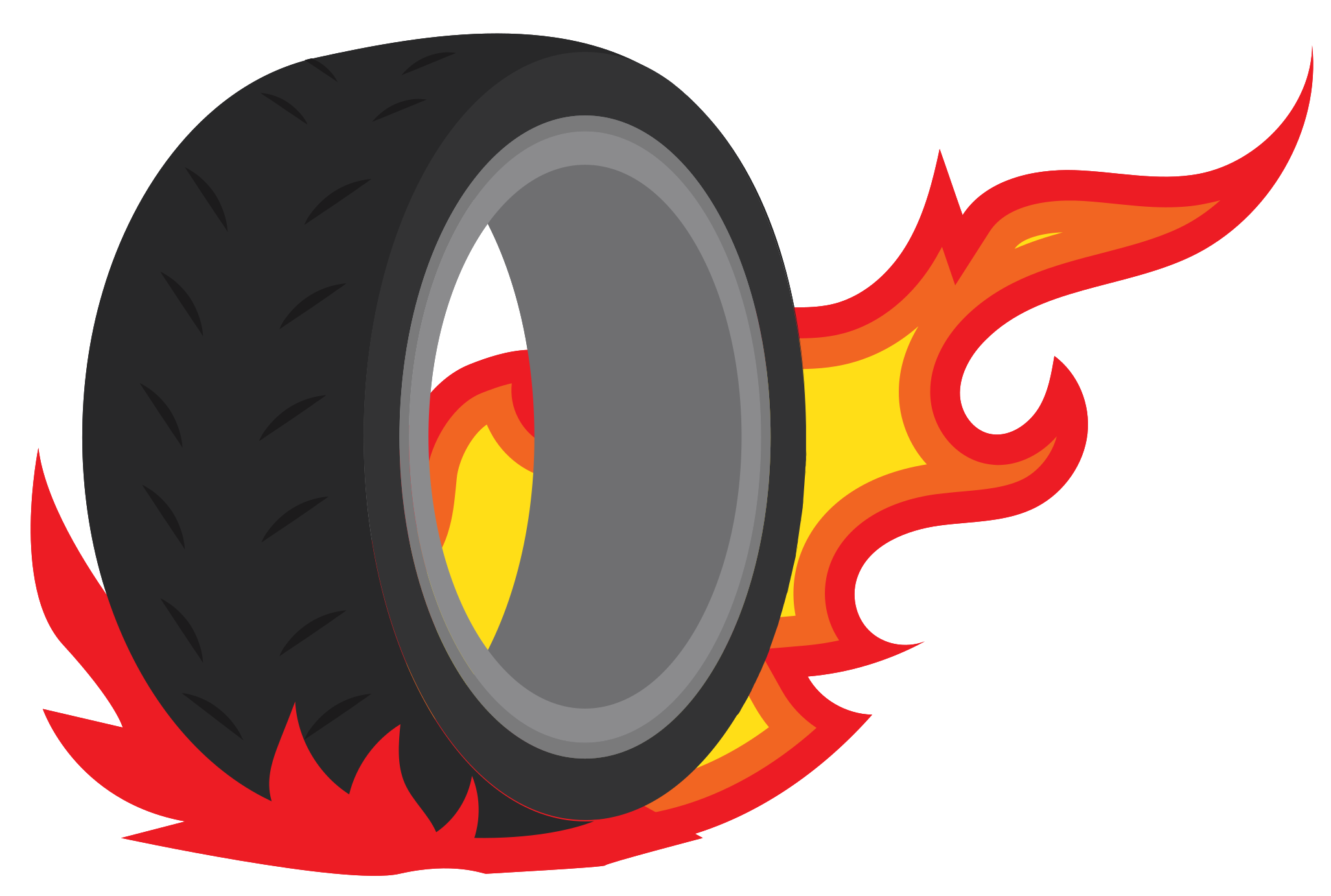 Vector Tire Free Clipart HD PNG Image