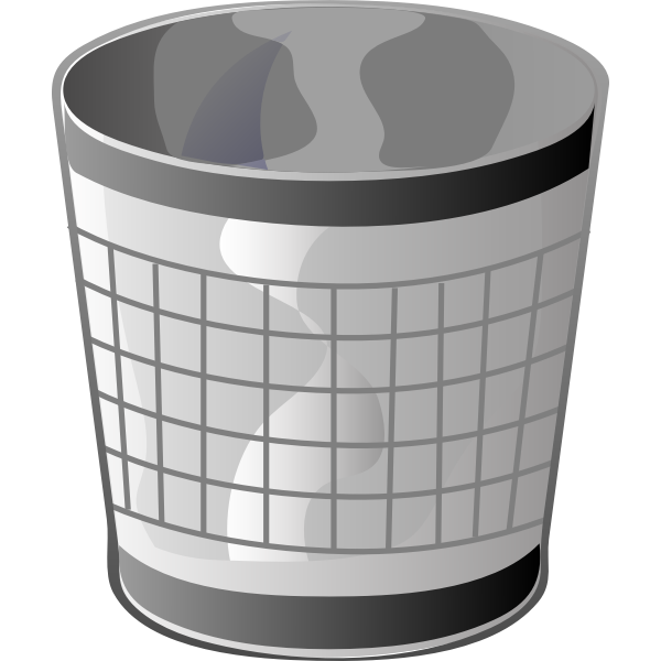 Vector Waste Can Garbage PNG File HD PNG Image