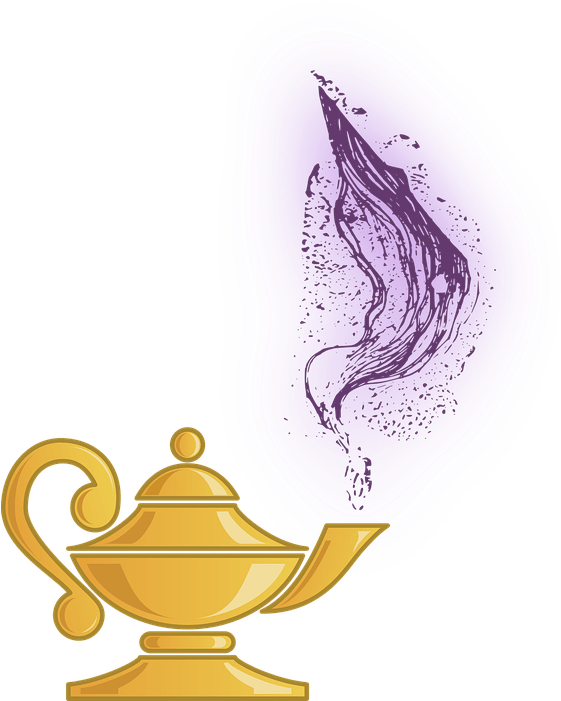 Genie Lamp Vector Free Photo PNG Image