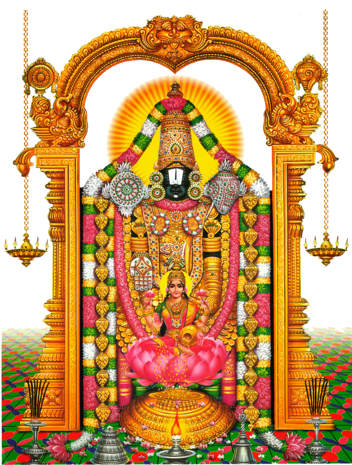 Venkateswara Image PNG Image