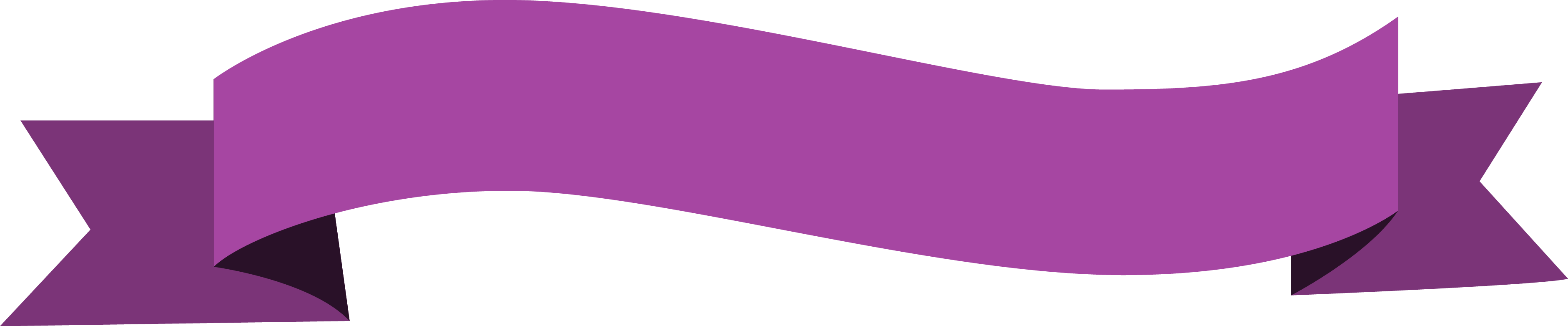 Pink Web Angle Minecraft Banner Ribbon PNG Image