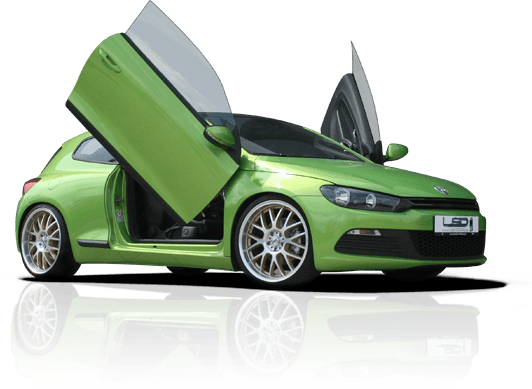 Green Volkswagen Scirocco Png Car Image PNG Image