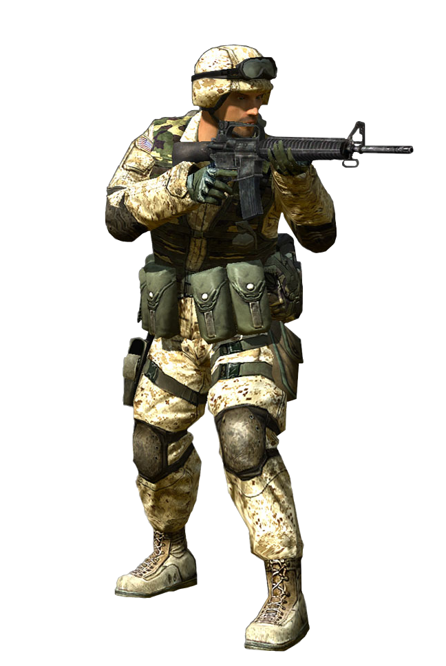 Battlefield Army Soldier Free Clipart HQ PNG Image