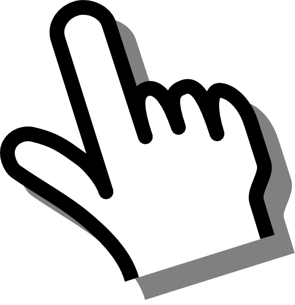 Cursor Hand Clipart PNG Image