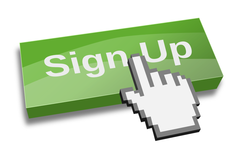Sign Up Button Picture PNG Image