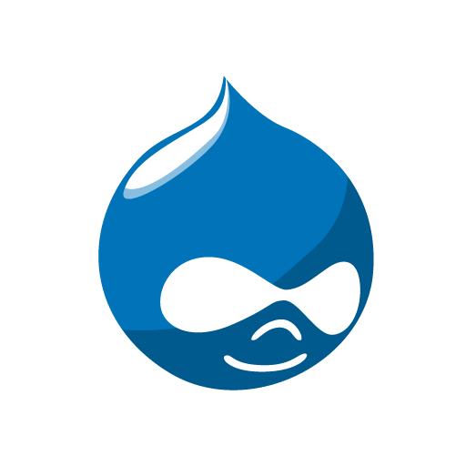 Blue Electric Drupal Symbol Wallpaper Computer Brand PNG Image