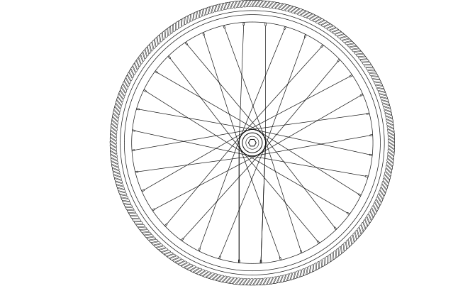 Wheel Bicycle Tire Free Transparent Image HQ PNG Image