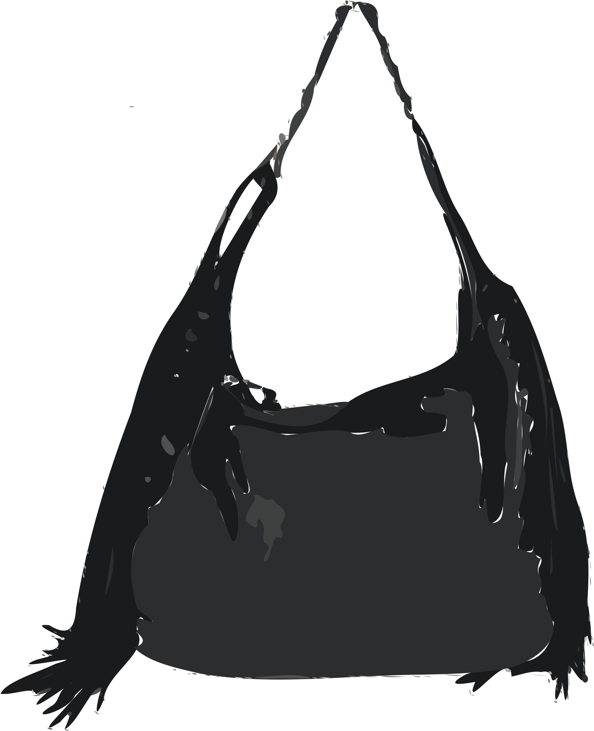 Handbag Leather Black Shoulder PNG File HD PNG Image