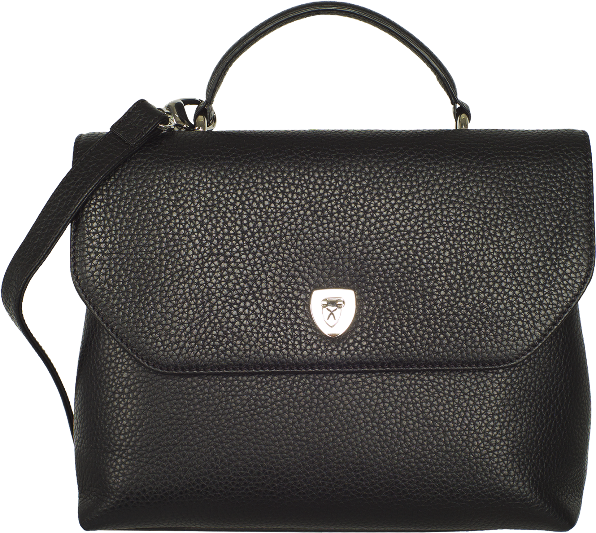 Handbag Leather Ladies Black Free Download PNG HQ PNG Image