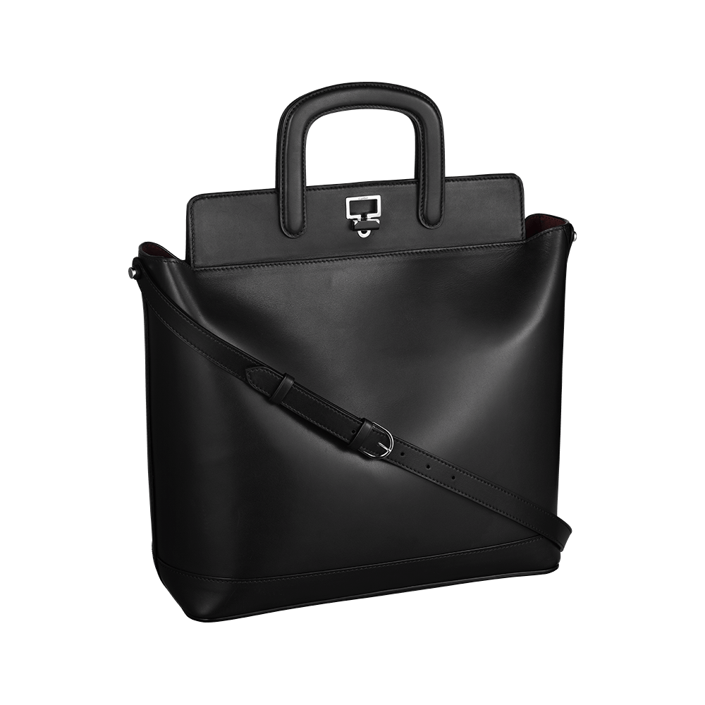 Small Handbag Black Leather PNG Image High Quality PNG Image