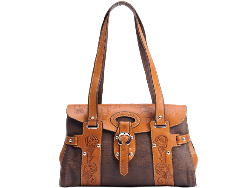 Leather Brown Handbag PNG File HD PNG Image