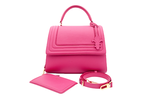 Pink Handbag Glossy Photos PNG File HD PNG Image