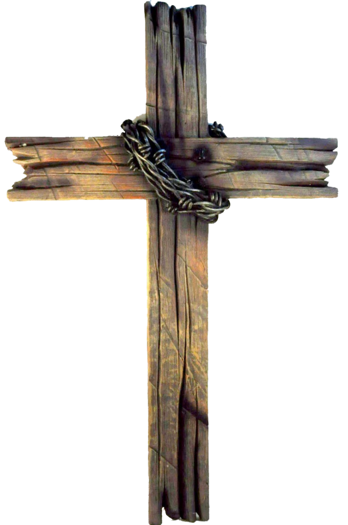 Rugged Cross Christian Wood Old The Drawing PNG Image
