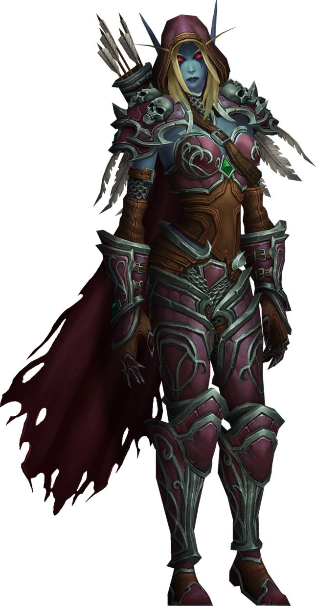 Lance Warrior Windrunner Art Of Warcraft World PNG Image