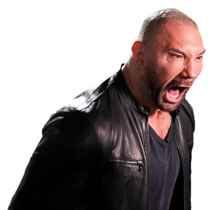 Shouting Batista PNG File HD PNG Image