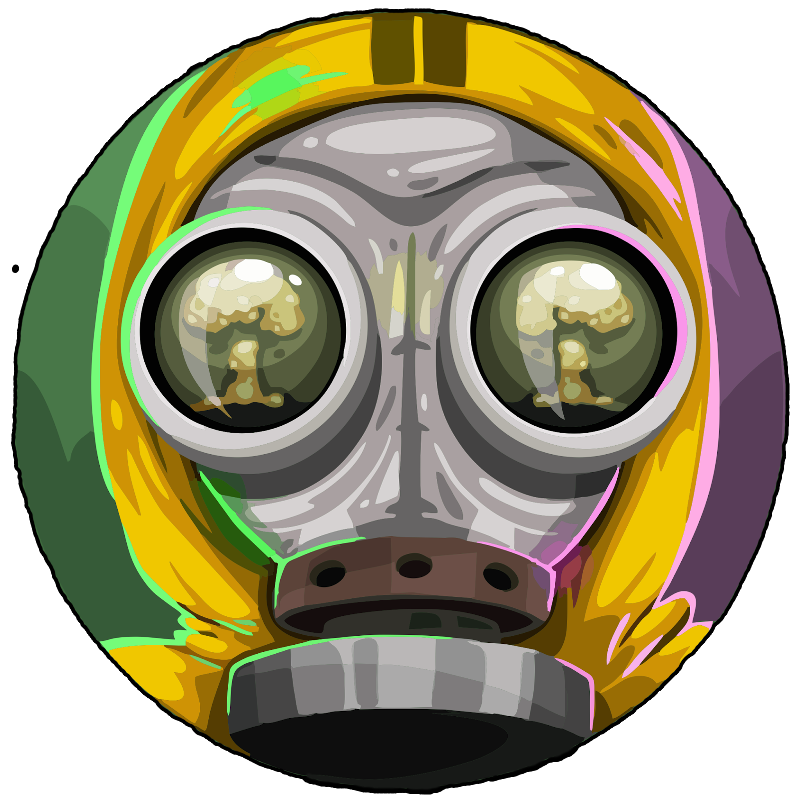 Slitherio Mask Agario Gas Agar Headgear PNG Image