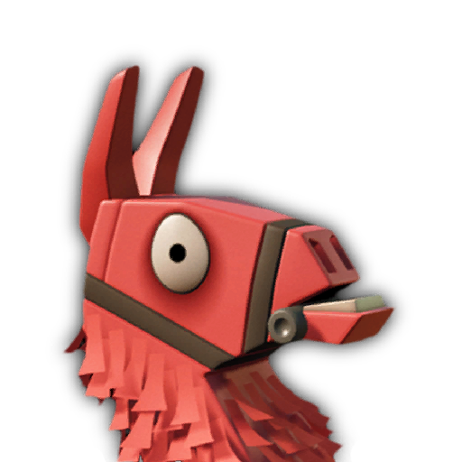 Llama Royale Fortnite Rabbit Battle Red PNG Image