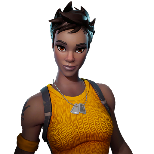 Brown Newbie Character Fictional Hair Royale Fortnite PNG Image